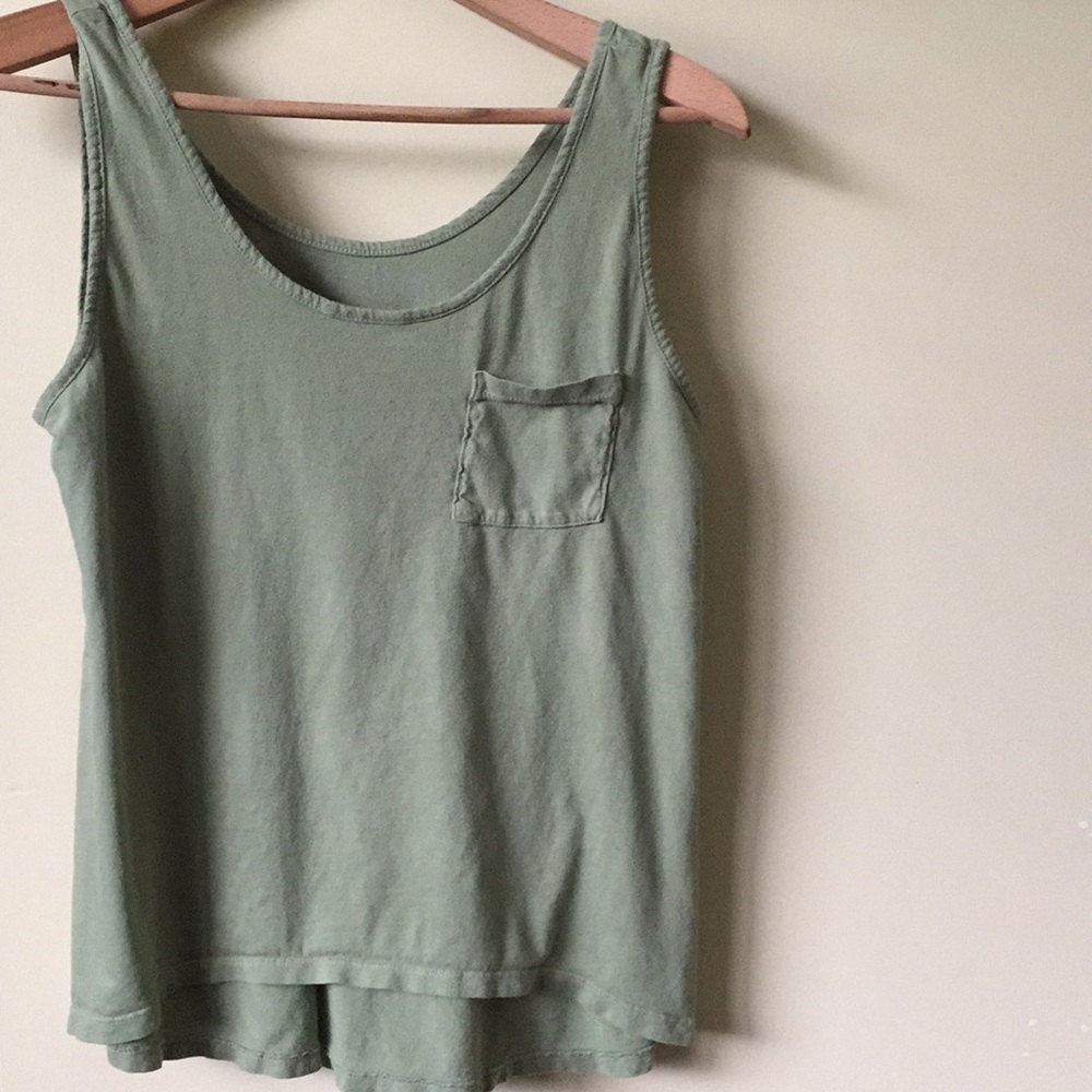 Tank top with pocket